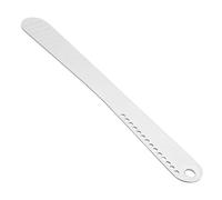 NULYLU Straight Ruler Dough Tool 7.87x0.59x0.04inch Stainless Steel Compact and Portable Sturdy Material Sl esign for Professional Chefs and Home Cooks Baking Kitchen Use
