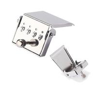NULYLU Tenor Banjo Tailpiece String Silver Plate Banjo Parts Tailpiece for Easy Maintenance