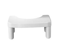 NULYLU Thicken Plastic Folding Toilet Stool Footstool for Bathroom Use Stable Toilet Seat Step Stool Portable Squatting Poo Aid
