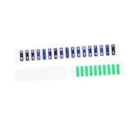 NULYLU Thumb Piano Note Stickers Musical Scale Labels for Beginners Finger Instrument Stickers Easy to Install and Residue for Learning