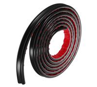 NULYLU Tile Edge Molding Providing an Elegant Decorative Touch Self Adhesive PVC Wall Molding Trim Black Waterproof Bendable Design and Clean Polished Edge for Home and Window Trim