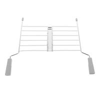 NULYLU Toaster Warming Rack Accessory for Bread and Sandwiches Stainless Steel Toast Rack Compatible with Most Toaster Machines with 180° Opening Design for Kitchen Use