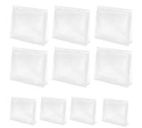 NULYLU Travel Toiletry Bags 10Pcs Cosmetic Bags with Easy Access Compartments for Bathroom and Air Travel Use