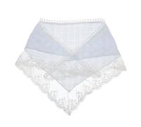 NULYLU Triangle Head Scarf Retro Hair Scarf Polyester Breathable Summer Vintage Boho French Countryside Style for Women Hair Accessories