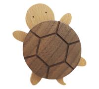 NULYLU Turtle Shaped Hat Hook Coat Hook 3.14x2.36x1.97in Wooden Materials Easy to Install Safe Lovely Style Wall Clothes Hanger for Room