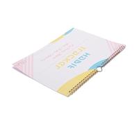 NULYLU Undated Habit Tracker Planner with Binding Color Habit Calendar for Goal Tracking Suitable for Students Teachers Mothers Wall Door Hanging Organizer for Productivity and Motivation