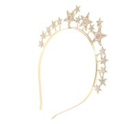NULYLU Unique Design Star Headband Goddess Headband for Women for Bride Accessory