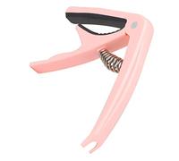 NULYLU Universal Capo for Playing Traditional Songs and Country Sturdy ABS and Metal Material Adjustable Spring Tension and Easy One-hand Operation for Acoustic Guitar and Ukulele