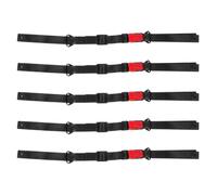 NULYLU Universal Chin Cup Hard Hat Chin Straps Nylon 5 Pcs with Y Shaped Design and for Construction Hard Hat