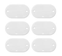 NULYLU Universal for Commercial Freezer and Refrigerator, Clip-on Structure 6pcs Plastic Thermostat Protective Cover with Smooth Burrfree Surface, Prevents Foreign Object Entry