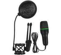 NULYLU USB Condenser Microphone Kit with Omnidirectional Broadcast Quality Sound Black Desktop Computer Mic for Lectures and Classes with Bracket Random Random Color