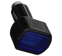 NULYLU Vehicle Voltage Gauge Monitor Voltmeter Digital Electric Tester for Car Battery on The Go Real-time Monitoring Multi-function Display Abs Black