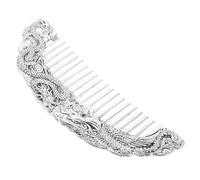 NULYLU Vintage Chinese Comb Wide Tooth Detangler Comb Retro Hair Styling Grooming Unique Friends Collectors Aesthetic Antique Decor