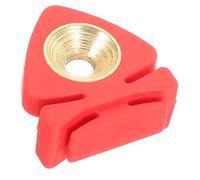 NULYLU Violin Mute Metal Red Lightweight String Muter for Practice, Protects Violin and Keeps Pitch Intact, for Quiet Rehearsals at Home
