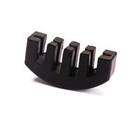 NULYLU Violin Practice Mute Rubber Heavy Duty Black B24 Claw Style Violin Volume Reducer for Quiet Practice and Silent Playing