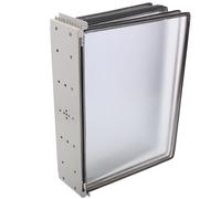 NULYLU Wall-mounted 10-page A4 File Folder Organizer Black Plastic Display Rack for Office Document Storage and Reference File Management