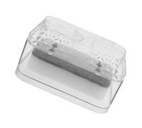NULYLU Wall Mounted Dual Layer Soap Dish Water Absorbent Sponge Multi Compartment Draining Holder for Bathroom Kitchen Accessories Design for Organized Sink Area
