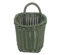 NULYLU Wall Storage Basket Hanging Basket for Fruit and Veg Plastic Wall-Mounted Design for Kitchen and Dining Area
