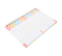 NULYLU Weekly Planner Notepad with Tear off Pages to Do List Planning, Assorted Colour Pp Cover with Fine Workmanship and Nonstick Design, Suitable for Many Occasions