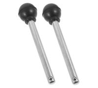 NULYLU Weight Stack Pin Secure 2pcs for Iron Quick-release Pins and Wear-resistant , Easy Installation , Black Gym Equipment Home Fitness Supplies
