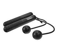 NULYLU Weighted Wireless Jump Rope with Digital Counter and Anti-skid Handle, Abs Material for Workout and Shaping, 1 Pair of Cordless Skipping Ropes with 2032mah Button Battery