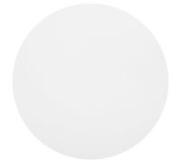 NULYLU White Round Acrylic Flush Mount Ceiling Light Shade with Excellent Light Transmission and Even Distribution for Bedroom Use