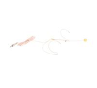 NULYLU Wired Headset Microphone Vocal Microphone, for Condenser Mic Voice Amplifier Plastic, Unobstructed Head-mounted Design, Easy to Use Graduation Season Performing Arts