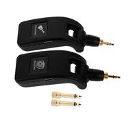 NULYLU Wireless Guitar Wireless Audio Transmitter Receiver with USB High-fidelity Metal and Plastic Body for Wind Instruments and Bass Guitar, for Home Use and Stage Performances