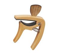 NULYLU Wooden Guitar Capo Picks Adjustable for Electric Acoustic Guitars for Recordings Practice Construction Easy Tuning