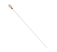 NULYLU Wooden Handle Music Conducting Stick Professional Orchestra Wand for Band Directors and Choral Performances Light-colored Cylinder Grip