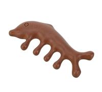 NULYLU Wooden Massage Comb for Scalp Ergonomic Design Acupressure Tool Five-point for Home Use Natural Easy to Carry for Relaxation