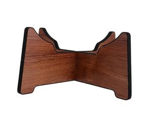 NULYLU Wooden Tongue Drum Stand Minimalist Design with Silicone Support Robust and Sturdy for Handpan Drums and Musical Instruments Suitable for Playing and Performance Settings