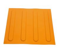 NULYLU Yellow PVC Blind Bricks for Road Unique Pattern, Practical Floor Brick for Outdoor Walkways, Easy to Operate Tactile Tiles Designed for Blind People on Smooth Surfaces