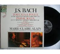 NUM 75053 MARIE-CLAIRE ALAIN Bach Toccata & Fugue etc vinyl LP