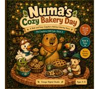 Numa’s Cozy Bakery Day: A Bold and Easy Capybara Baking Coloring Story (The Capybara Chill Club)