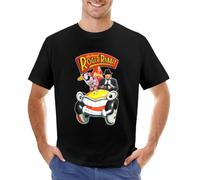 NUmaiTUA Who Framed Roger Rabbit T-Shirt Shirts Graphic tees cat Shirts Mens Graphic t-Shirts Pack Black 3XL