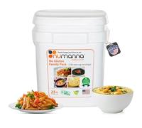 NuManna INT-NMFPGF 126 Meals, Emergency Survival Food Storage Kit, Separate Rations, in a Bucket, 25 Plus Year Shelf Life, GMO Free & Gluten Free