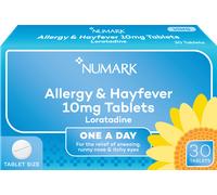Numark Allergy & Hayfever Loratadine 10mg 30 Tablets 30 Tablets