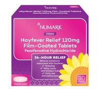 Numark Fexofenadine 120mg 30 Tablets