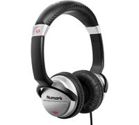 Numark HF125 Compact Recording and Monitoring DJ Headphones with 6Ft Cable, 40Mm