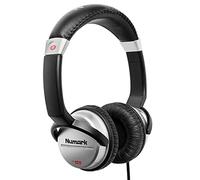 Numark HF125 - Ultra-Portable Professional DJ Headphones with 6 ft Cable, 40 mm Drivers for Extended Response & Closed Back Design for Superior Isolation, Black