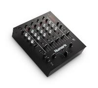 Numark M6 USB 4-Channel DJ Mixer with Built-In Audio Interface, 3-Band EQ, Microphone Input and Replaceable Crossfader with Slope Control