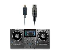 Numark Mixstream Pro Go DJ Controller and DMX Interface for Live Music, DJ sets, Events, Music production