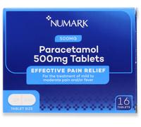 Numark Paracetamol 500mg 16 Tablets