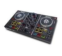 Numark Party Mix - Complete DJ Controller Set for Serato DJ with 2 Decks, Party Lights, Headphone Output, Performance Pads and Crossfader / Mixer