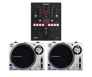 Numark Scratch LP140 Silver Bundle