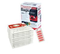 Numatic 10 X Genuine Henry Hetty Hoover Hepaflo Bags Vacuum Cleaner & 10 Fresheners
