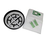 Numatic 12" Microfibre Cloth Filter And 10 X Microfibre Vacuum Cleaner Bags With Air Fresheners - Compatible By Ufixt