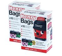 Numatic 20 X Genuine Henry Hetty James Hi Filtration Vacuum Bags