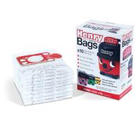 Numatic 604015 HEPA-FLO High Efficiency Vacuum Filter Bags Pack of 10 NVM-1CH